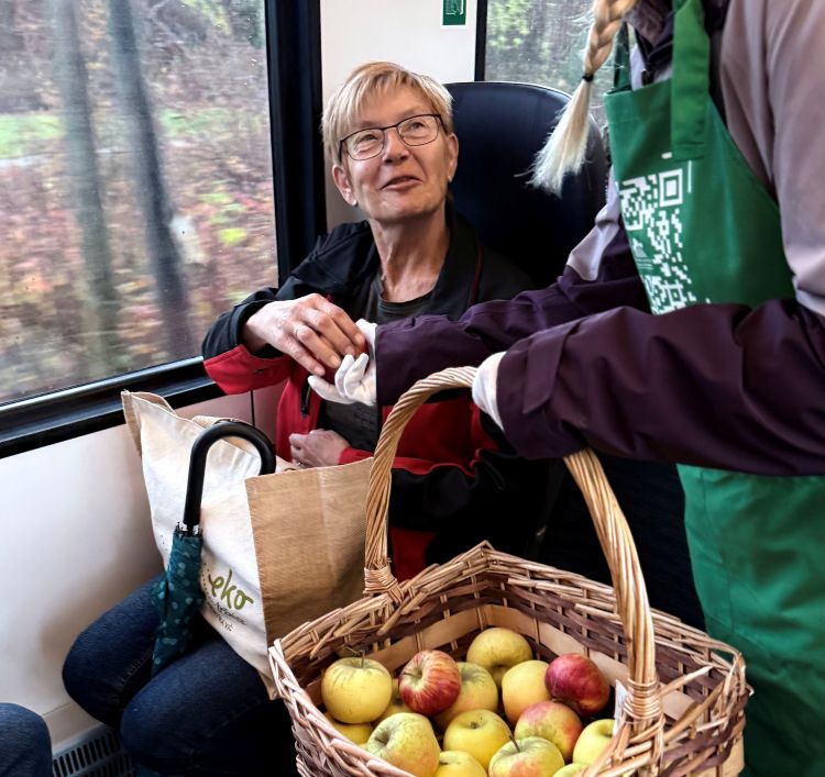 Lokalna hrana na vlakih