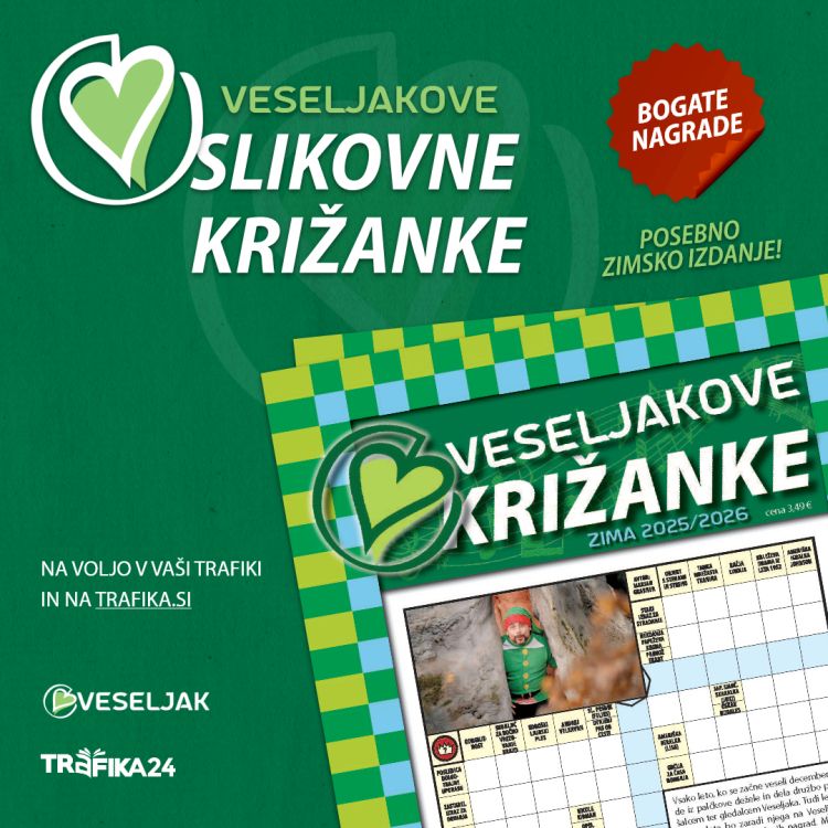 Veseljakove križanke.