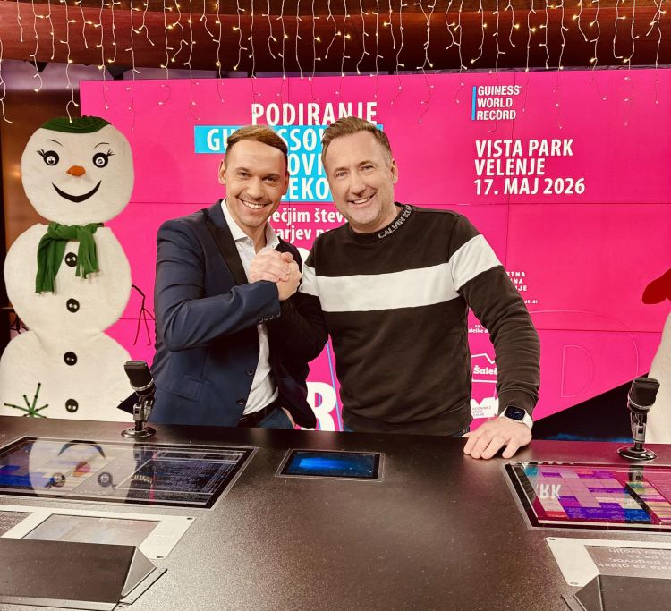 Robert Gotar in naš Tomaž Rot.