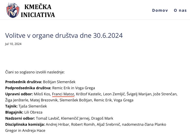 franci-matoz, kmecka-iniciativa