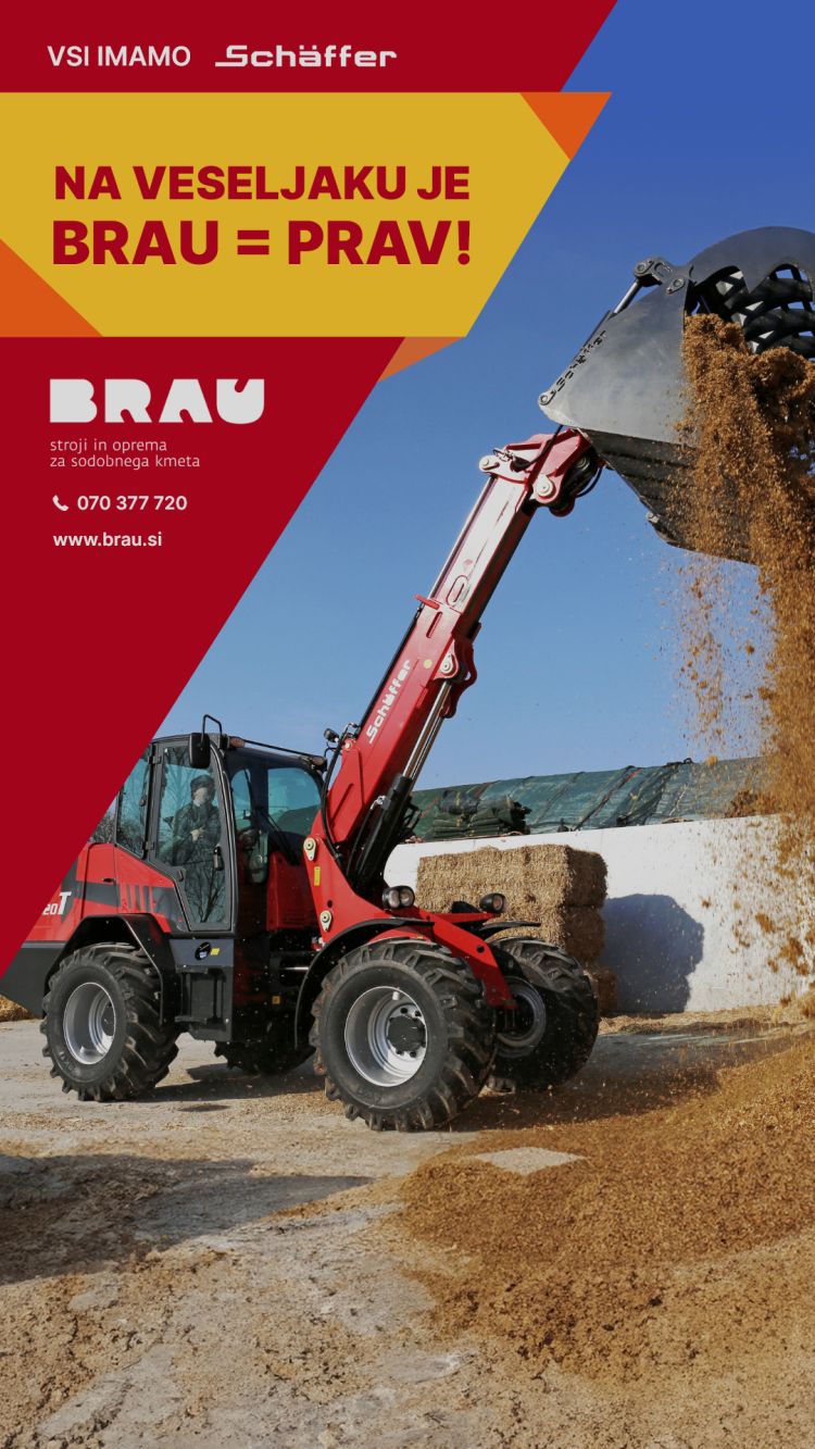 Schäffer nakladalniki so nepogrešljivi na kmetijah, v komunalah in gradbeništvu.