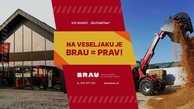 Schäffer nakladalniki so nepogrešljivi na kmetijah, v komunalah in gradbeništvu.