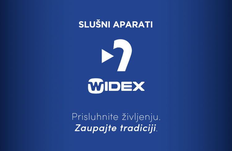 Slušni aparati Widex. Prisluhnite življenju. Zaupajte tradiciji.
