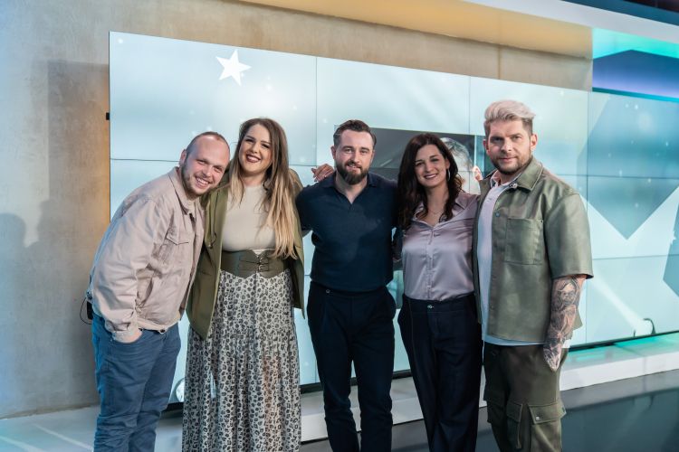 Rudi, Tamara, Matija, Žana in Klemen