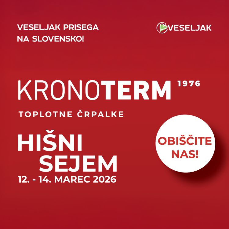 Spet je čas za Kronoterm hišni sejem.