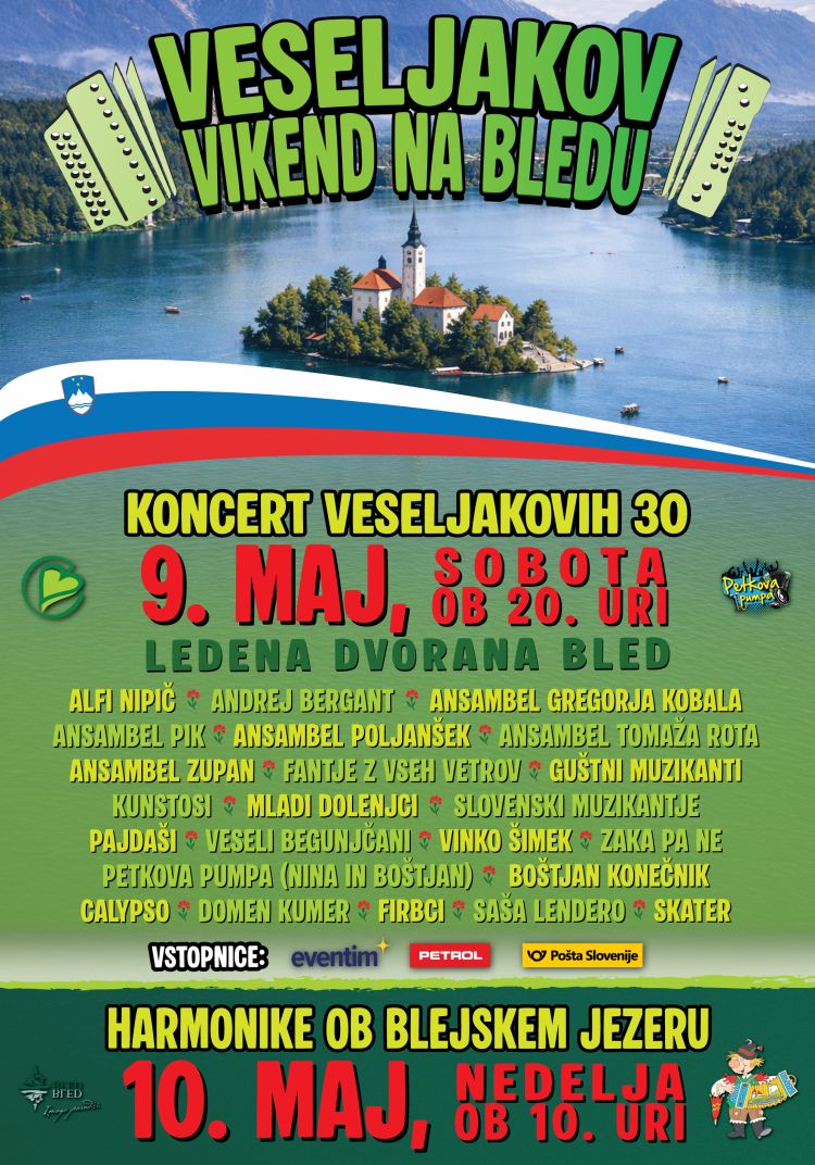 Veseljakov vikend na Bledu 2026.