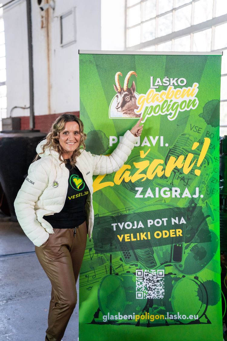 Glasbena urednica in voditeljica Nina Cestnik Pavlič vabi, da izkoristite edinstveno priložnost za preboj na velike odre.