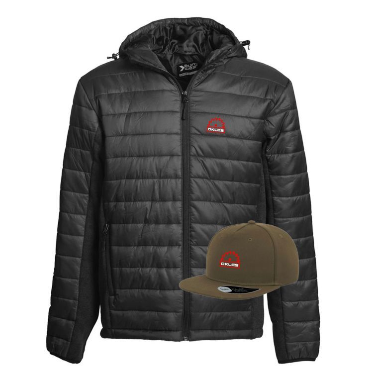 DKLes jakna in kapa nas bosta grela v mrzlih dneh.