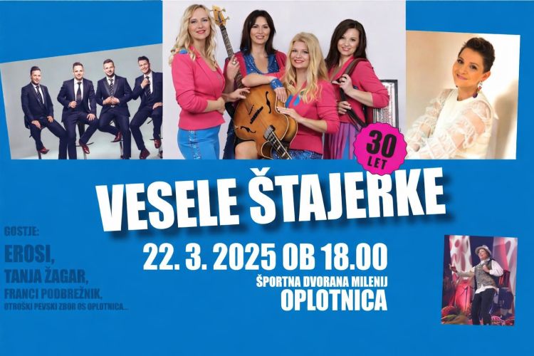 Vesele Štajerke - 30 let.