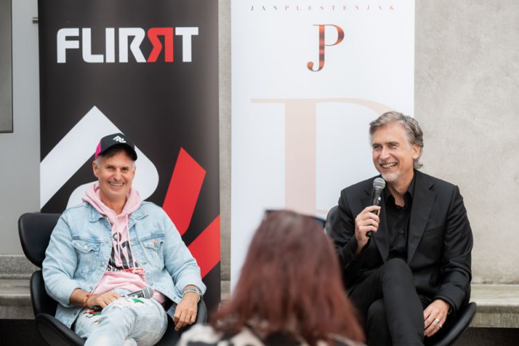 Jan Plestenjak in Rok Lunaček