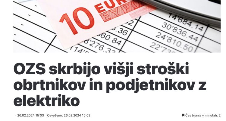 podjetniki, ozs