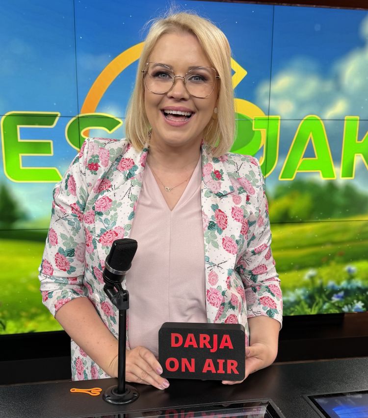 Darja se je po porodniškem dopustu vrnila v Jutranjo budnico.