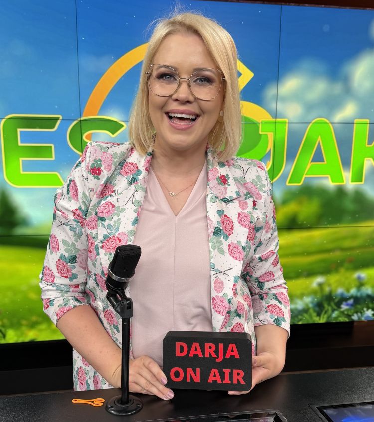 Darja se je po porodniškem dopustu vrnila v Jutranjo budnico.