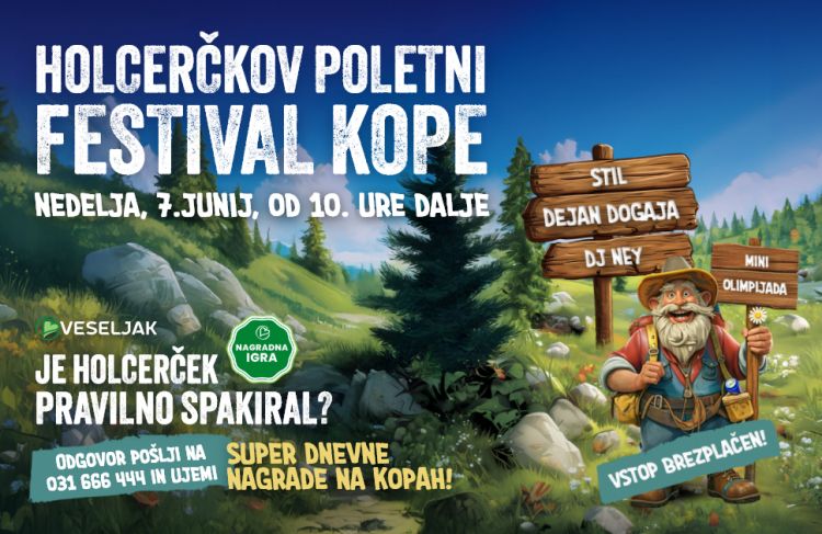 Holcerčkov poletni festival - Kope.