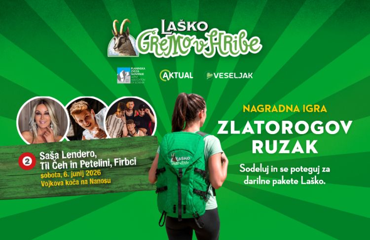 Spremljajte naša družbena omrežja in z malo sreče je darilni paket Pivovarne Laško lahko vaš.