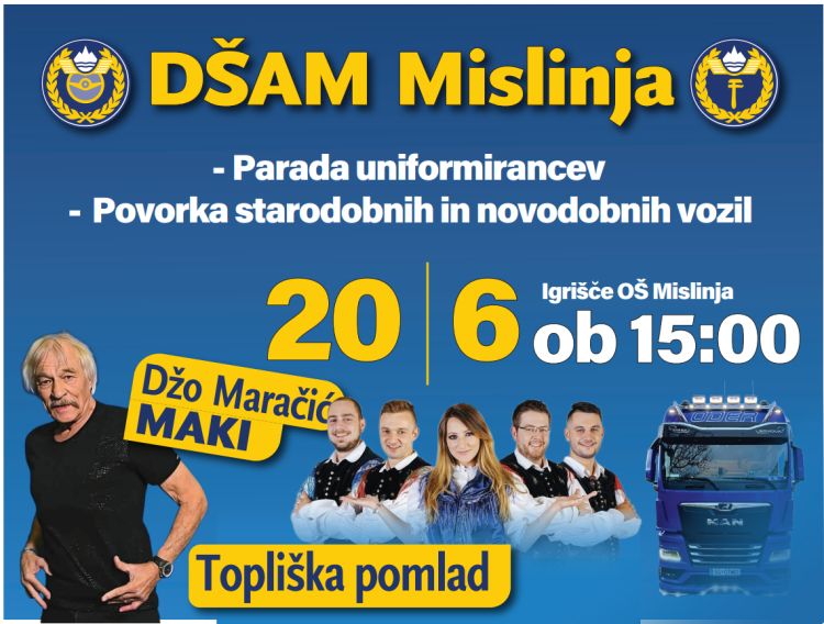 Mislinja vabi.