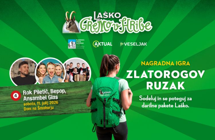 Sodelujte in se potegujte za lepo nagrado Pivovarne Laško