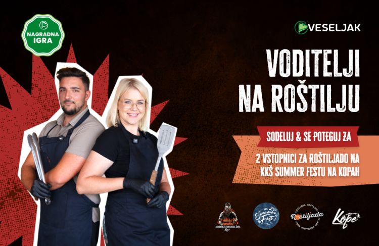 Darja in Žiga na roštilju! Uganete, kaj sta nam zaupala?
