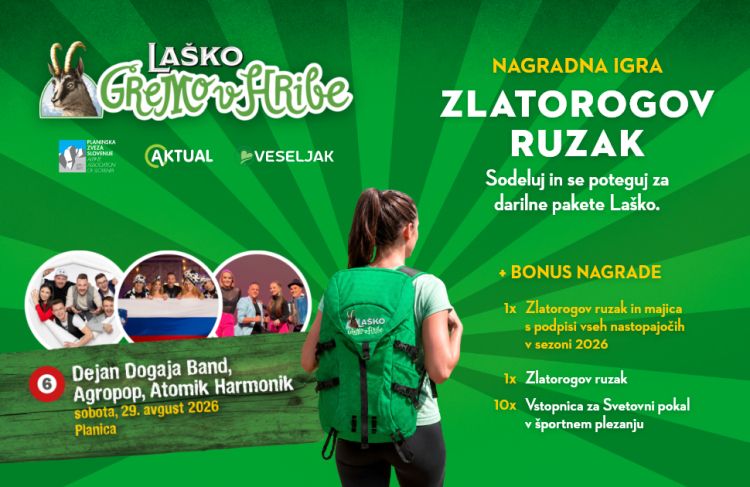Na vas čakajo lepe nagrade.