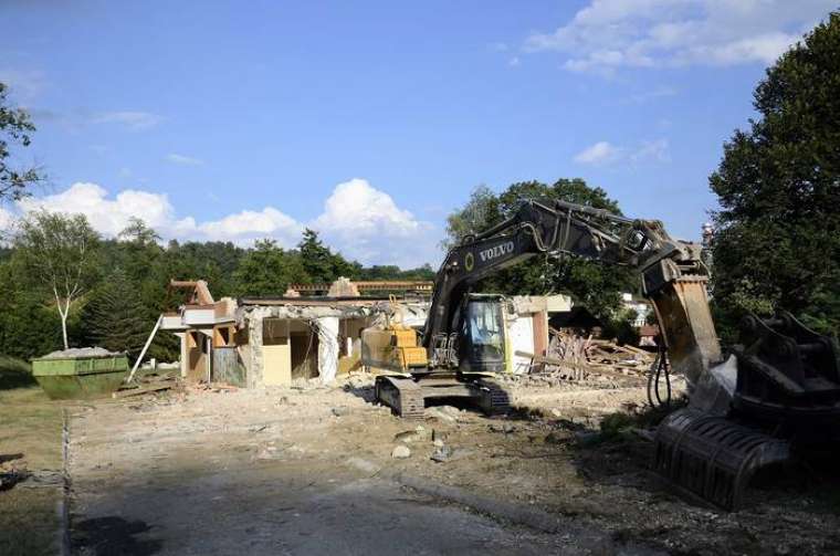 Rušenje starega vrtca