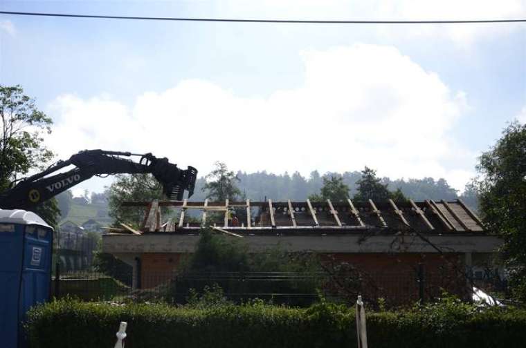 Rušenje starega vrtca