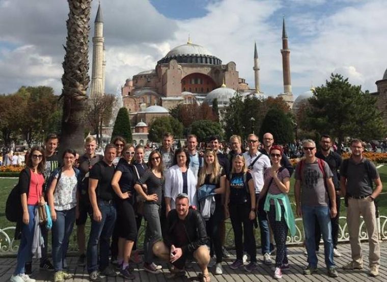 Ob povratku so si ogledali še Carigrad