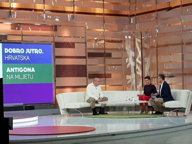Foto: Matjaž Berger gost v studiu HRT