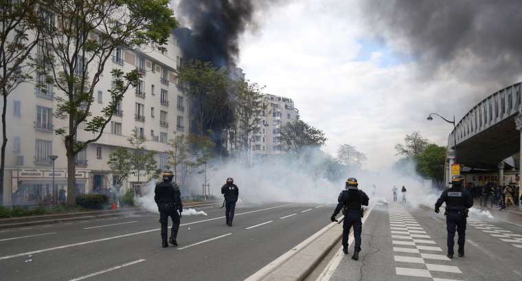 1. maj, pariz, demonstracije