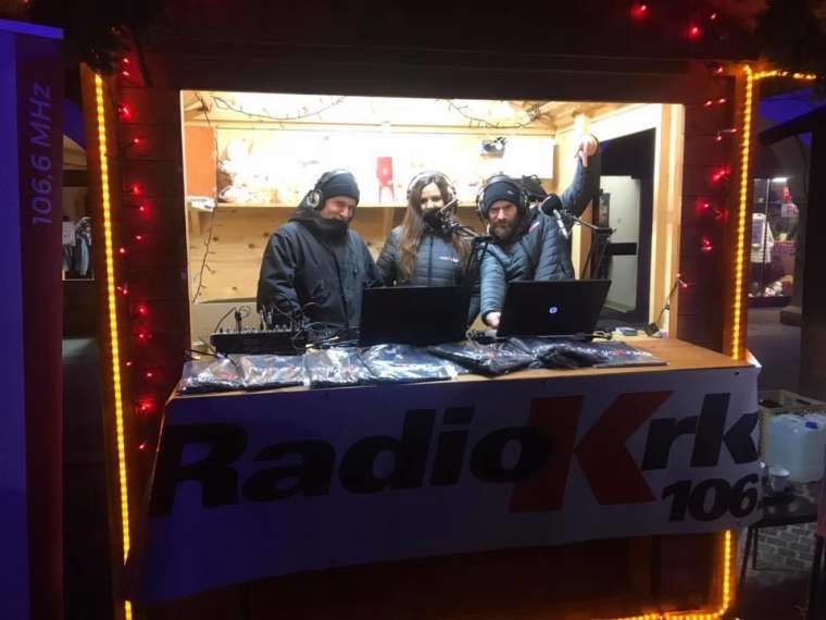 Radio Krka uživa v živo na Glavnem trgu