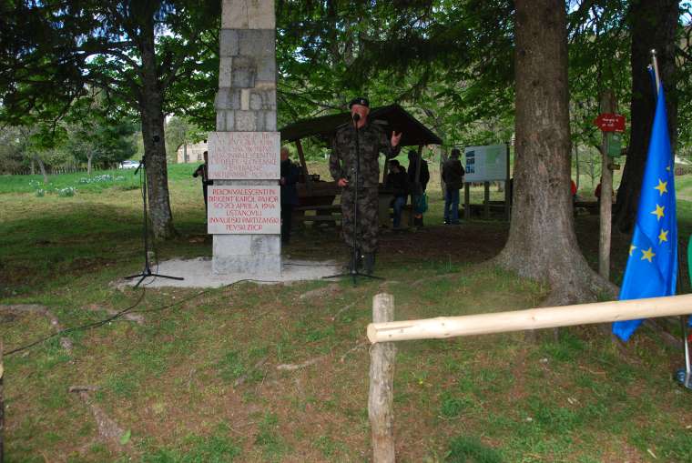 Obletnica ustanovitve partizanskega pevskega zbora