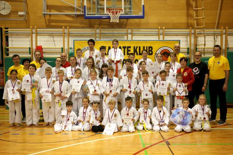 Karate klub Brežice tudi letos med najboljšimi klubi