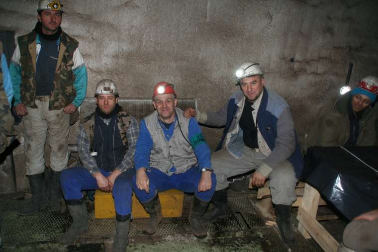 Stavkajoči rudarji