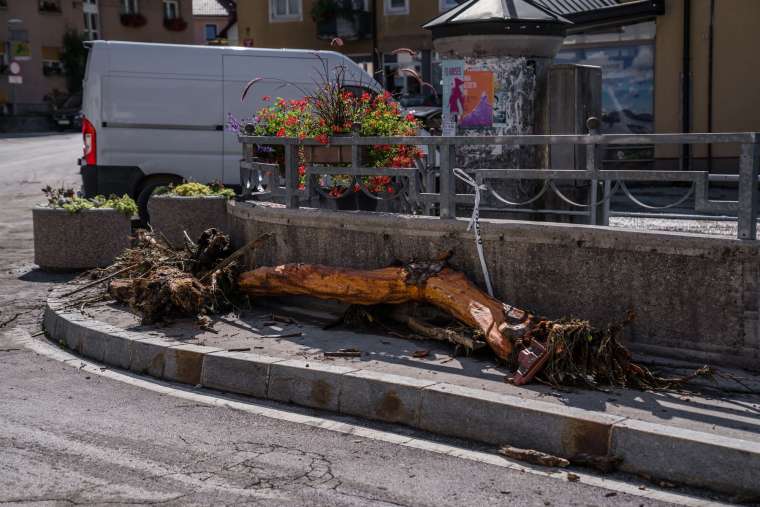 cerkno neurje 13.07.2023