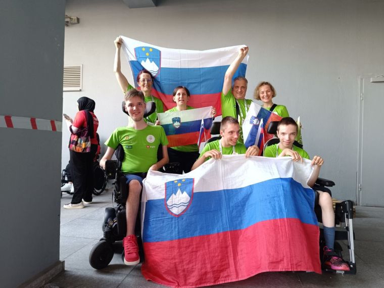Boccia del slovenske odprave