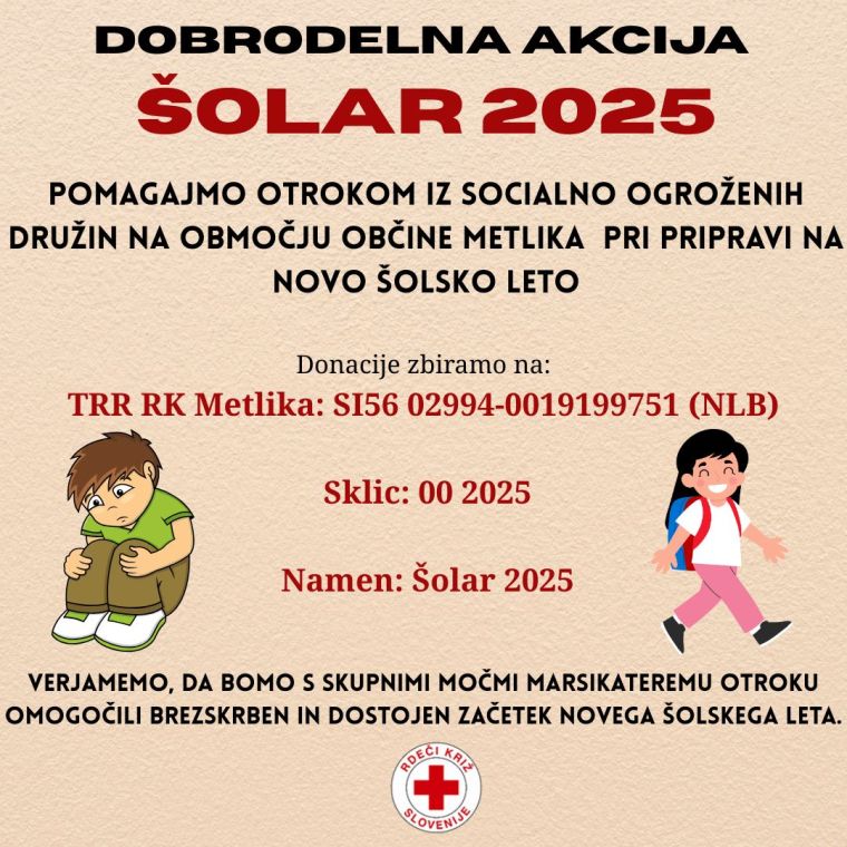 ŠOLAR 2025- pakat