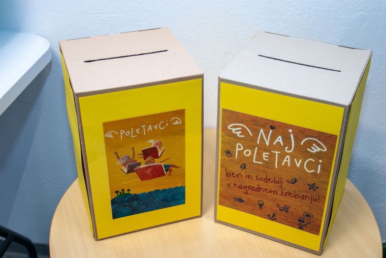 poletavci, knjiznica-brezice