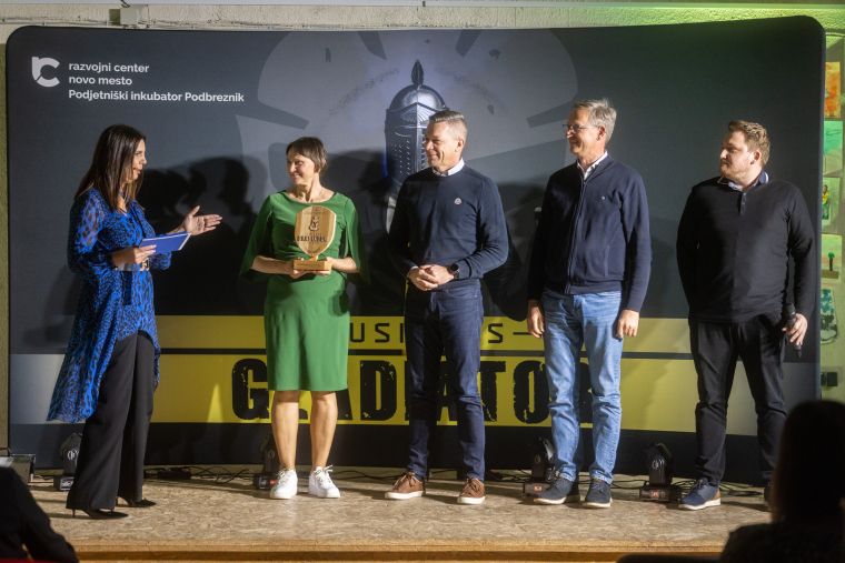 podelitev zmagovalcema