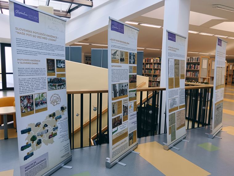 knjiznica-brezice, lovro-stepisnik