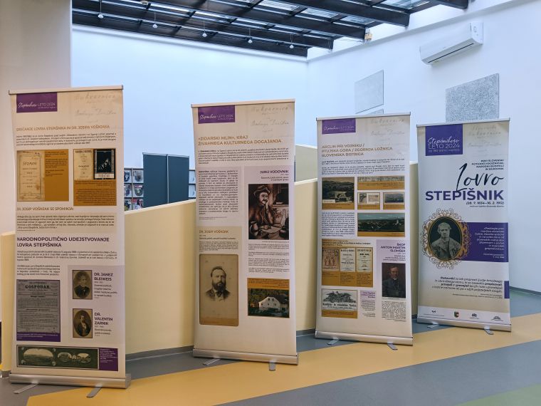 knjiznica-brezice, lovro-stepisnik