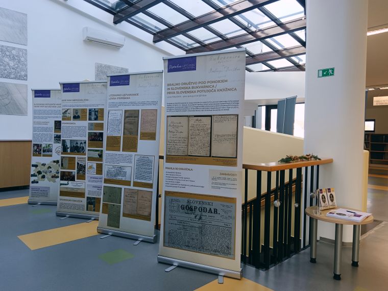 knjiznica-brezice, lovro-stepisnik