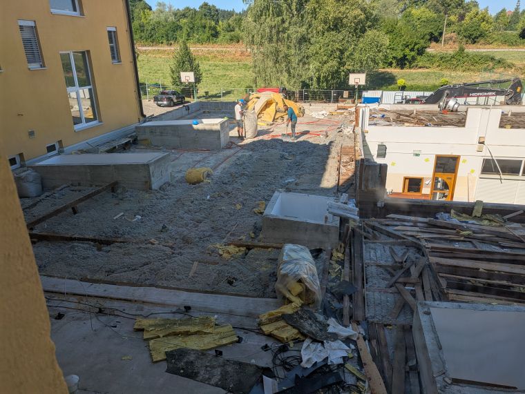 gradnja, napredek, os-smihel