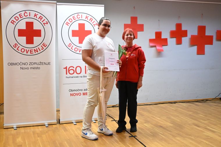 Naj prostovoljec Lukas Brljavac