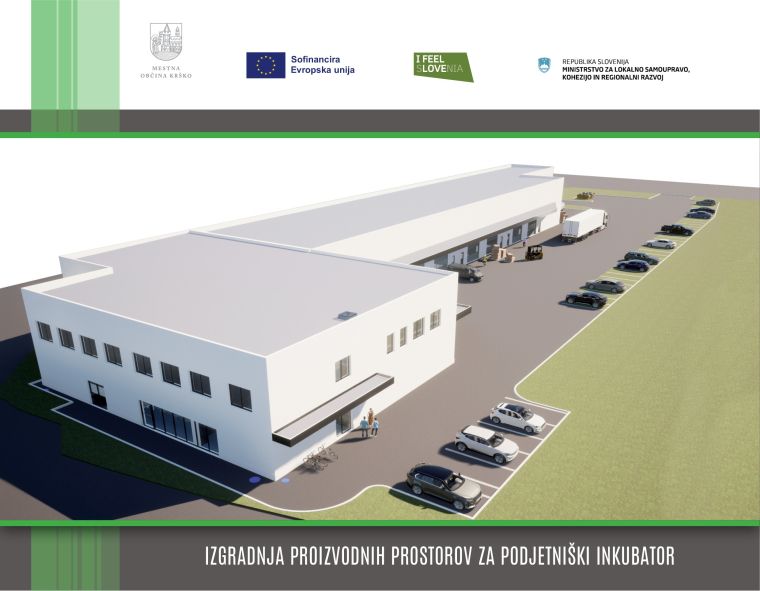 Grafika Podjetniški inkubator Krško