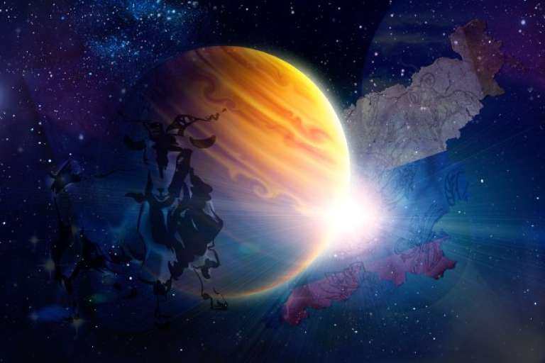 Planet velike sreče in koza Slovenija
