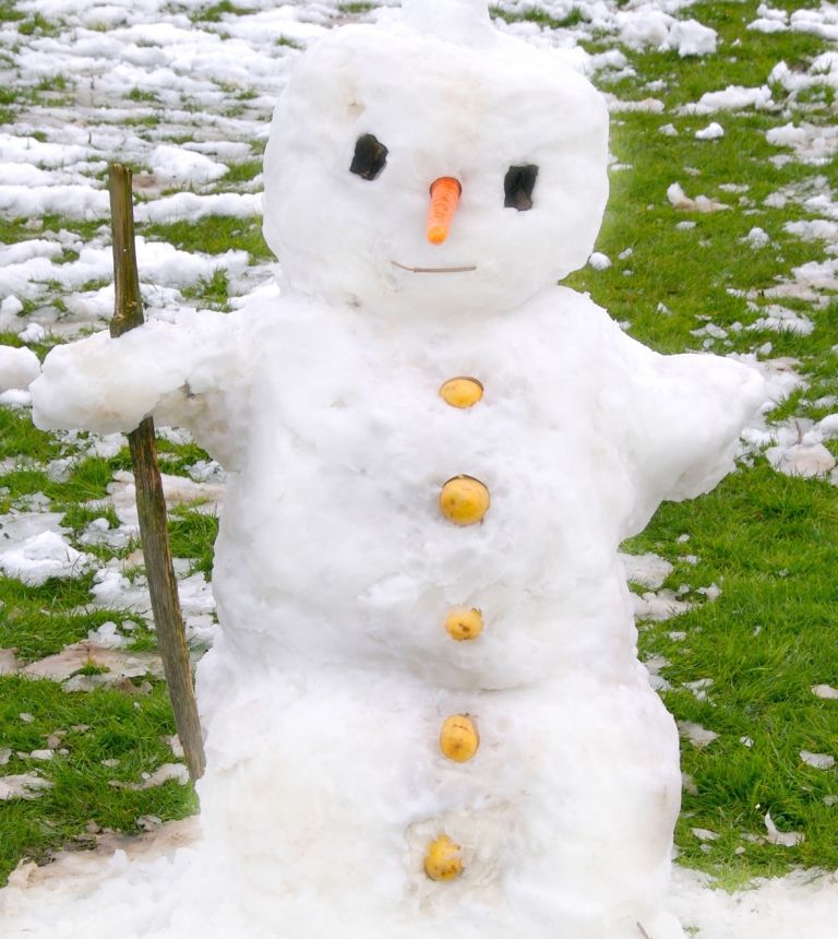 snežak, taljenje snega.jpg