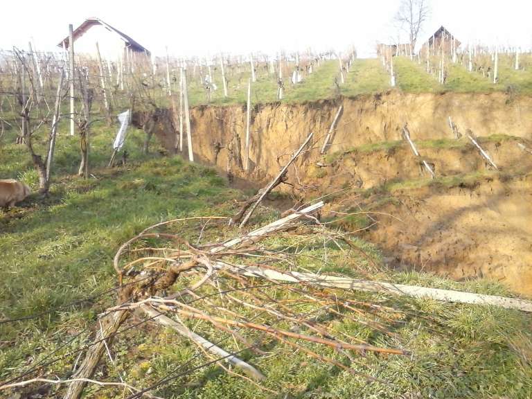 Udori zemlje na parceli Vlačičevih v Vičancih