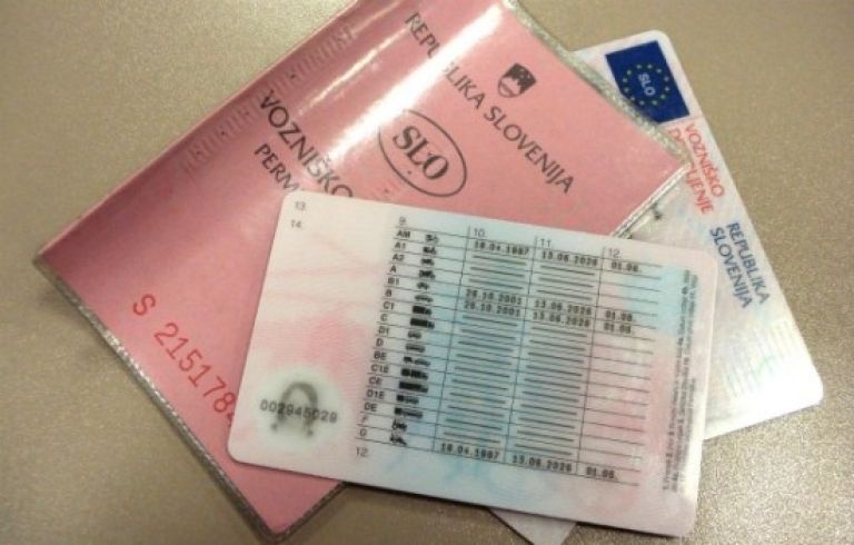 vozniško dovoljenje