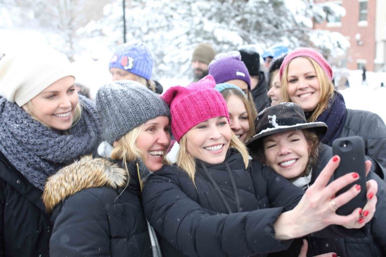 Charlize Theron, Mary McCormack and Chelsea Handler.jpg