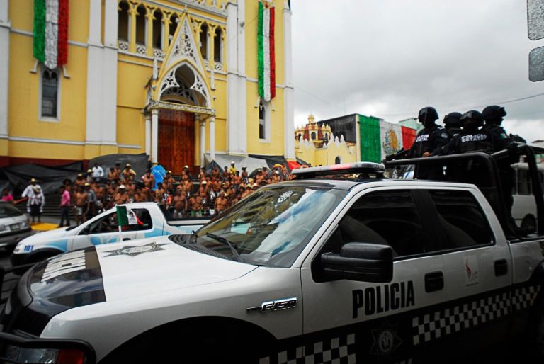 Mehiška policija, Veracruz.jpg