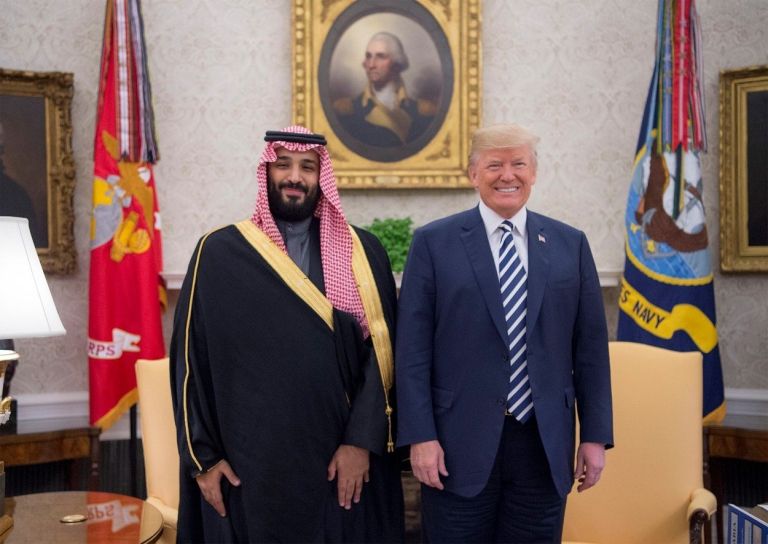 mohamed bin salman, donald trump,
